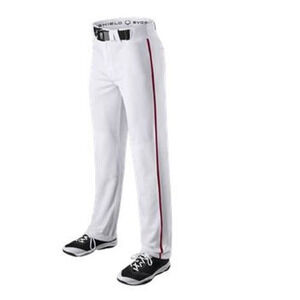 NWT! EvoShield Salute Open Bottom WHITE/RED/NAVY Piped Pants‎ LARGE